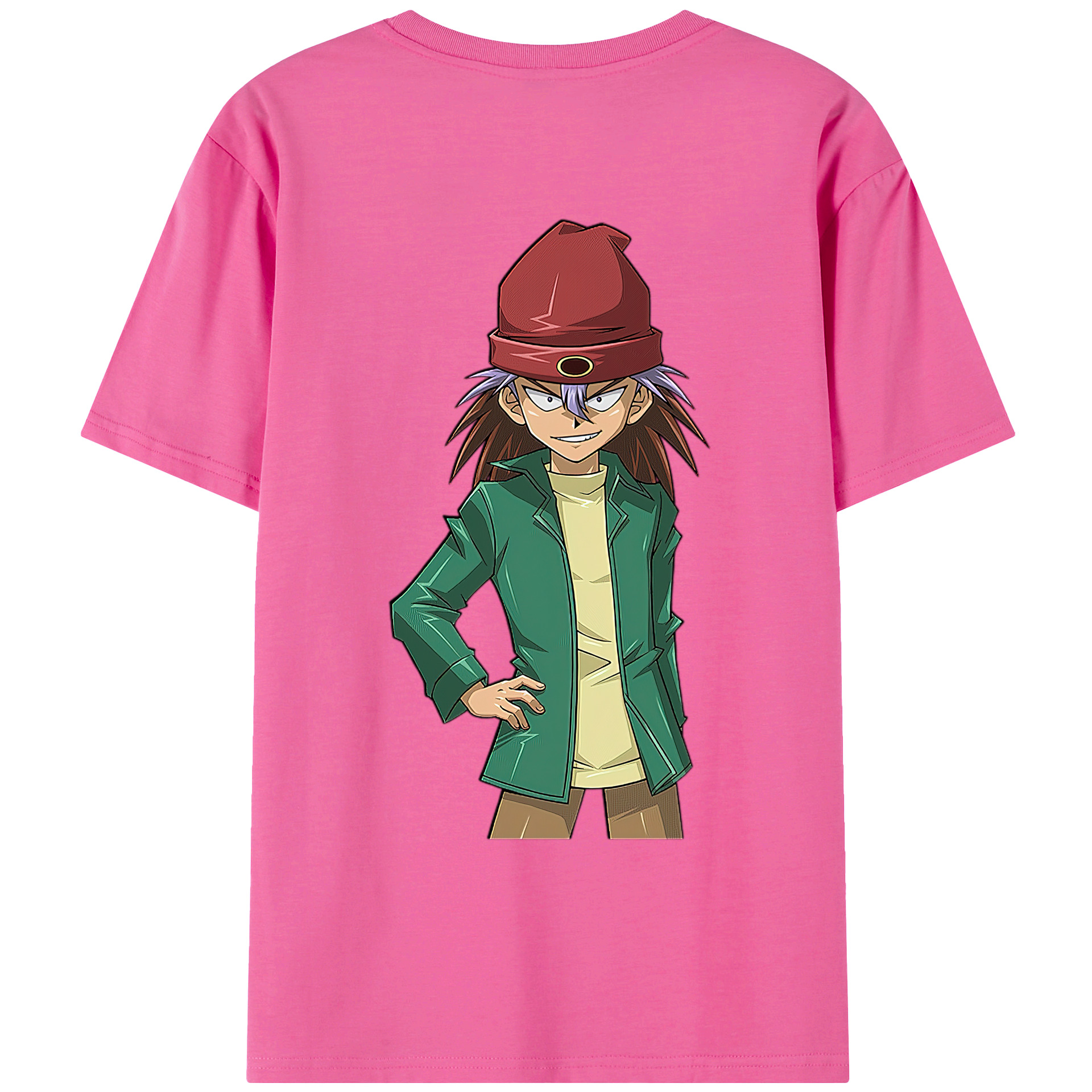 （画像用） 遊☆戯☆王 Yu-Gi-Oh! レディース半袖Tシャツ(バックプリント)